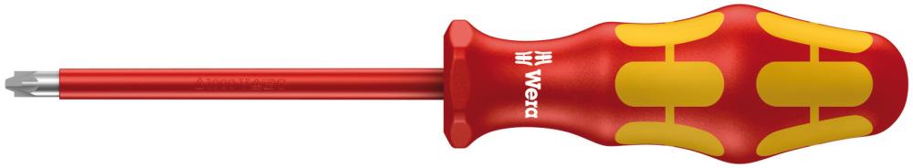 Отвёртка диэлектрическая PlusMinus 1 x 80 мм VDE серия 165 i PZ/S Wera WE-006190
