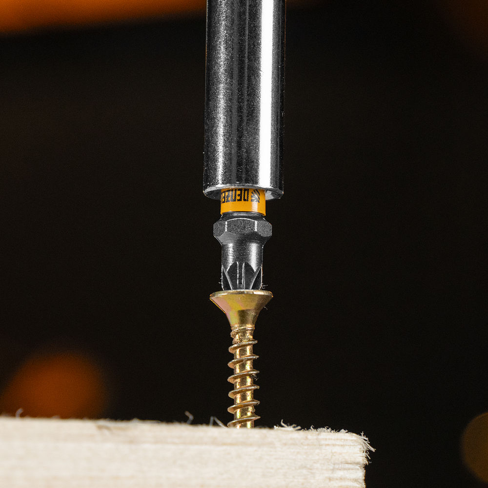 Бита PZ2х25, сталь S2, шестигранный профиль, 10 шт. Е 6,3 Denzel (11654)