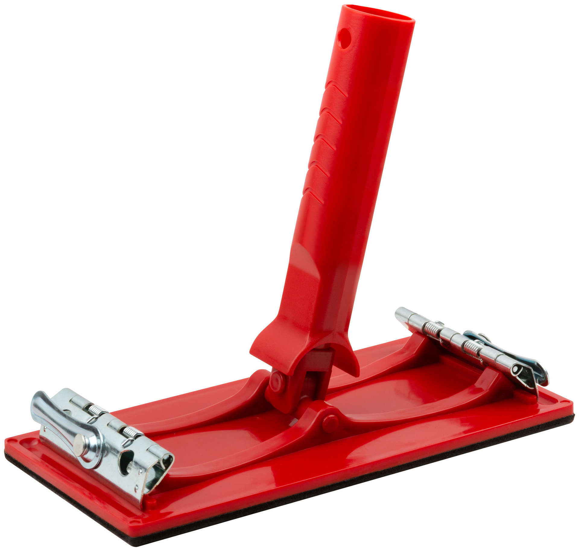 Держатель д/наждач. бумаги под телескоп.стержень, пластиковый с мет.прижимом 210х105 мм (39765)