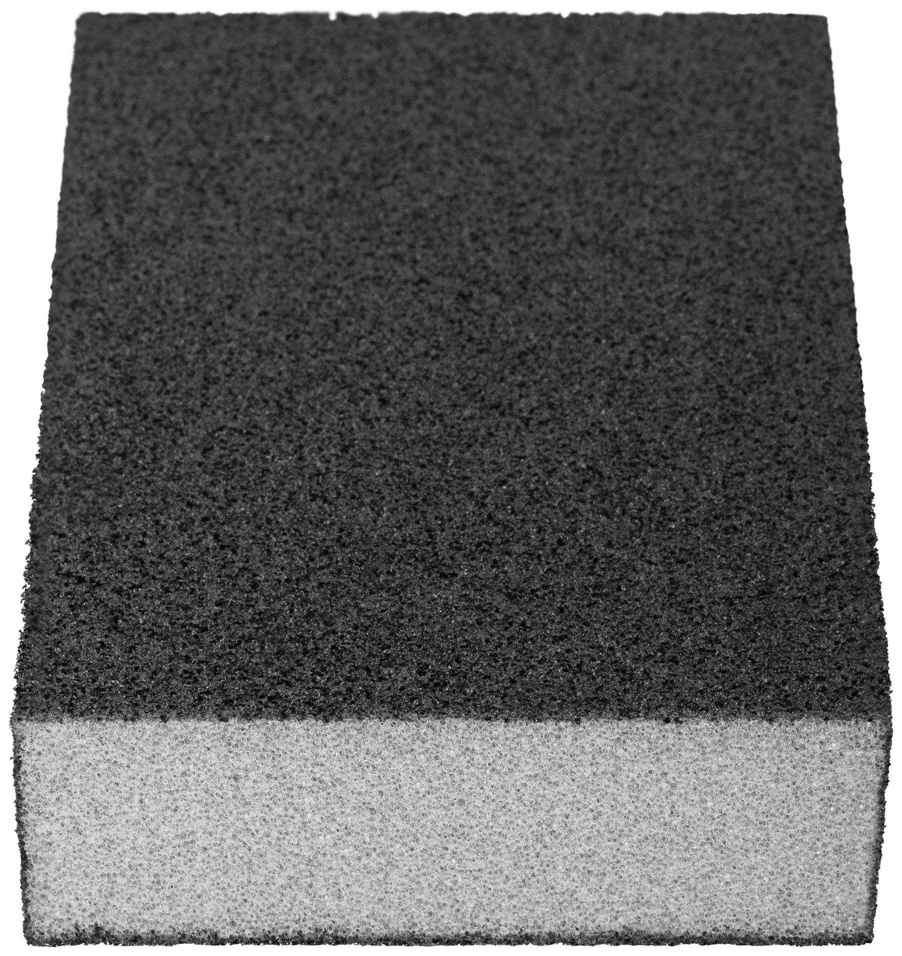 Губка шлифовальная алюминий-оксидная, 100х70х25 мм, средняя жесткость Р 80/ Р 120 (38368)