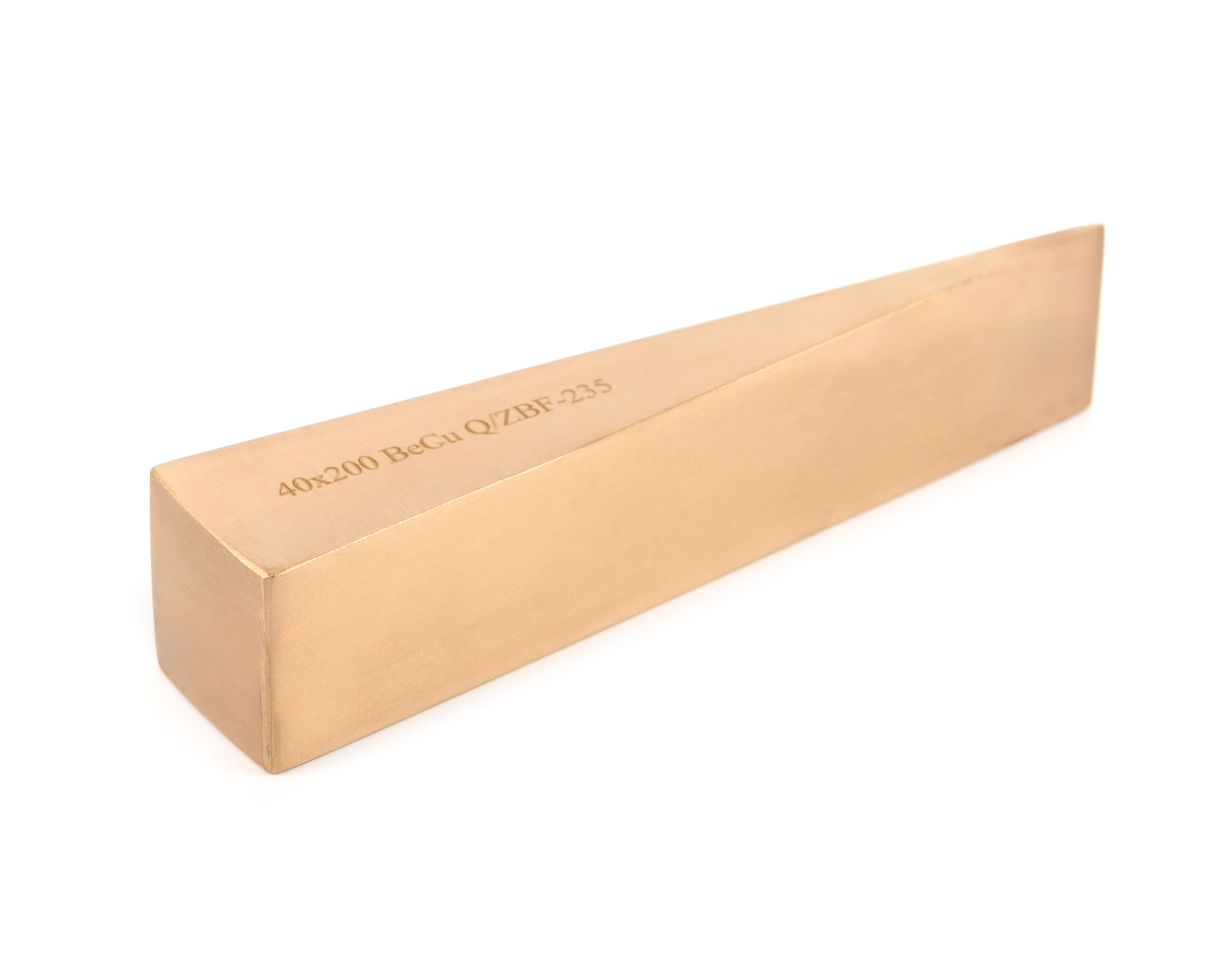 Клин разжимной 40х200 искробезопасный сплав BeCu 235-1024, HORTZ