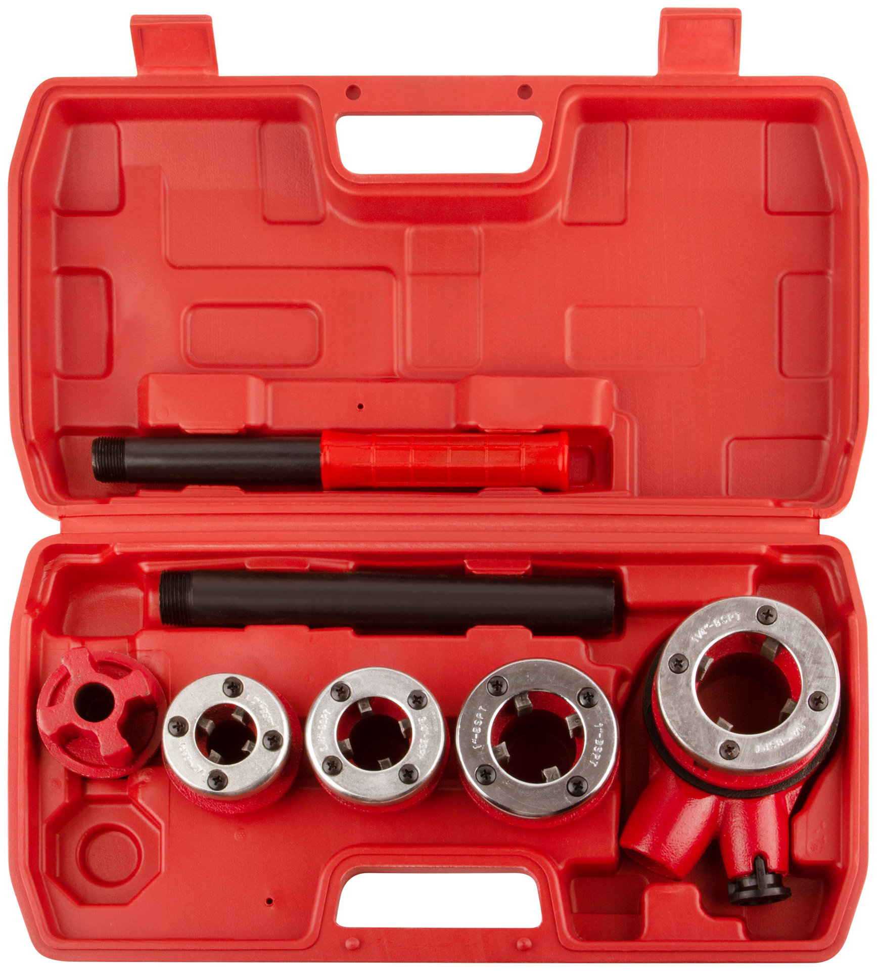 Клуппы трубные, набор 5 шт. (3/8-1/2-3/4-1-1 1/4) (70005)