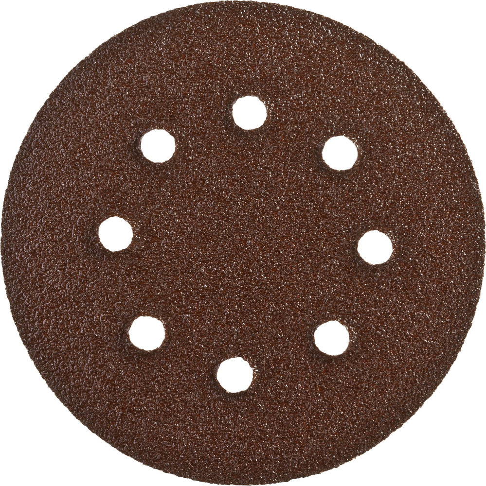 Круг шлифовальный Стандарт 150 мм, 6 отверстий, Р40, 5 шт ЗУБР 35350-150-040