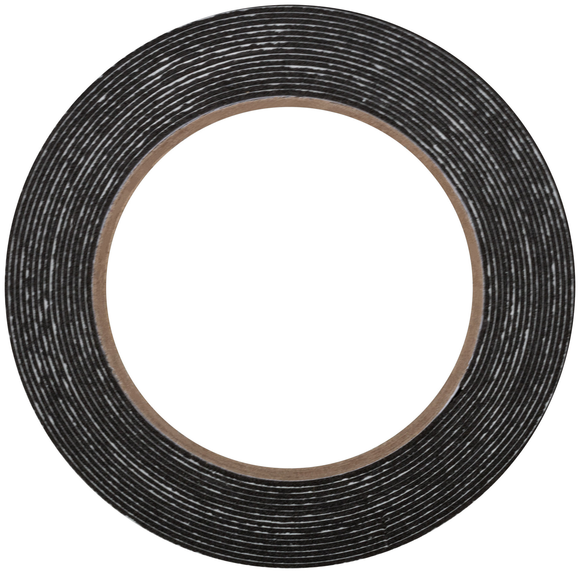 Лента клеящая, 2-х сторонняя монтажная,на вспененной основе, черная, 25 мм х 5 м (11793)