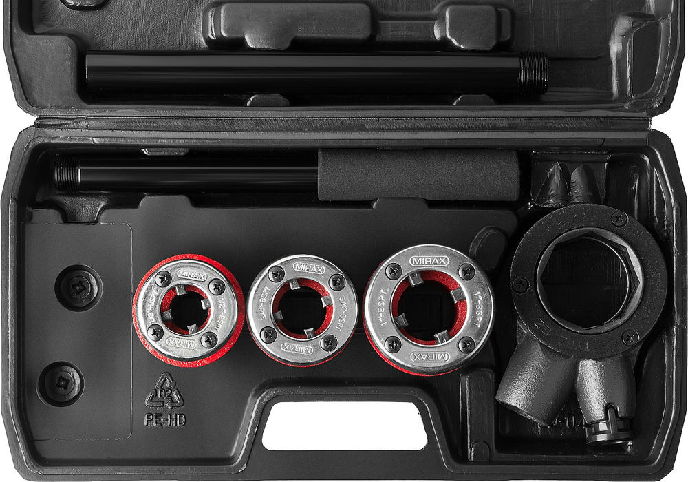 Набор клуппов с трещоткой №3 MIRAX 28240-H3