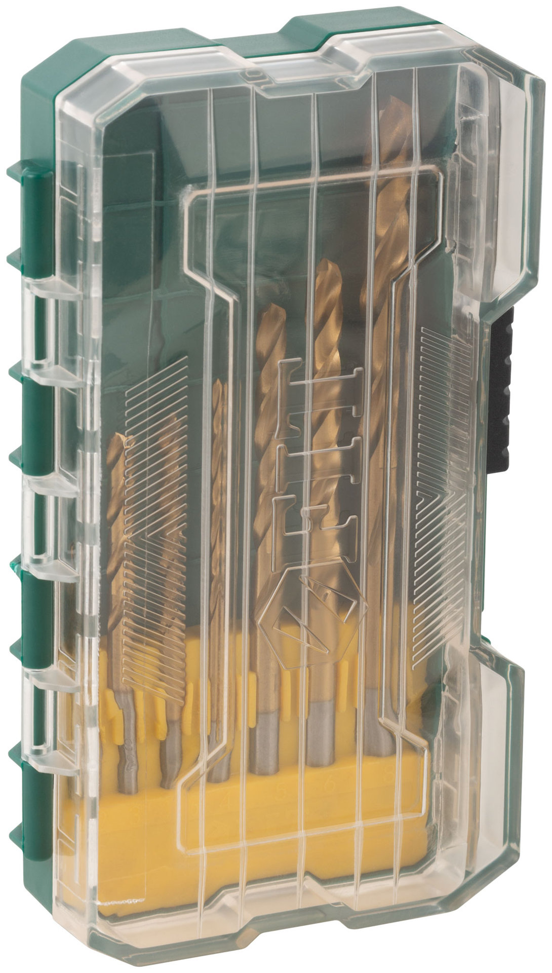 Набор сверл HSS по металлу, титановое покрытие, 7 шт. (2-3-3,5-4-5-6-8 мм) (34215)