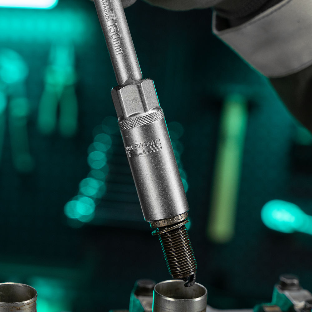 Набор торцевых головок с трещоткой, 1/4и 3/8, 44 предмета Stels