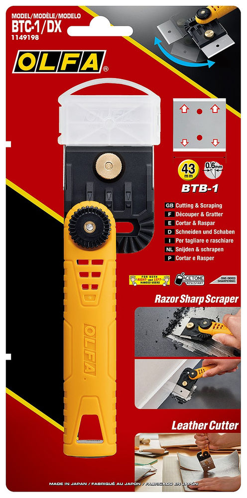 Нож-скребок для реза кожи Hobby Craft Models OLFA OL-BTC-1/DX