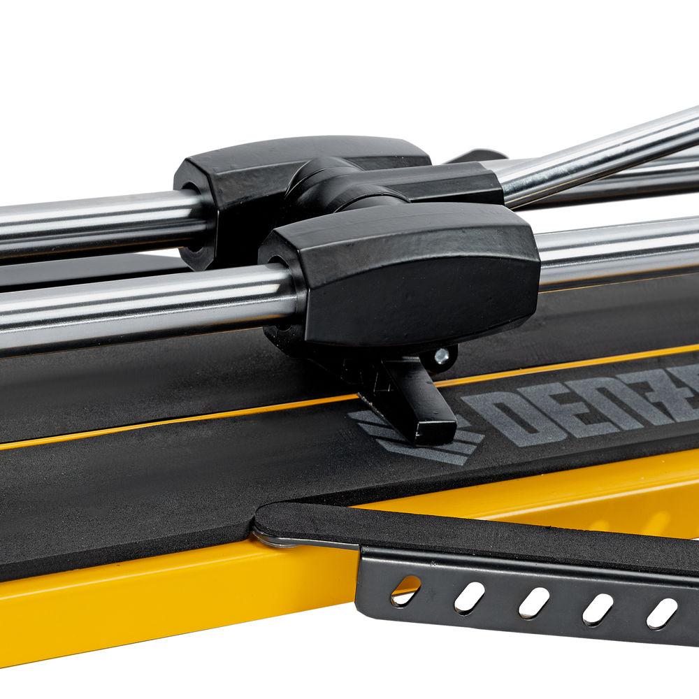 Плиткорез 800х14мм, цельнометал. напр., каретка на подш., стальная станина, рукоятка-пенал Denzel (877010)