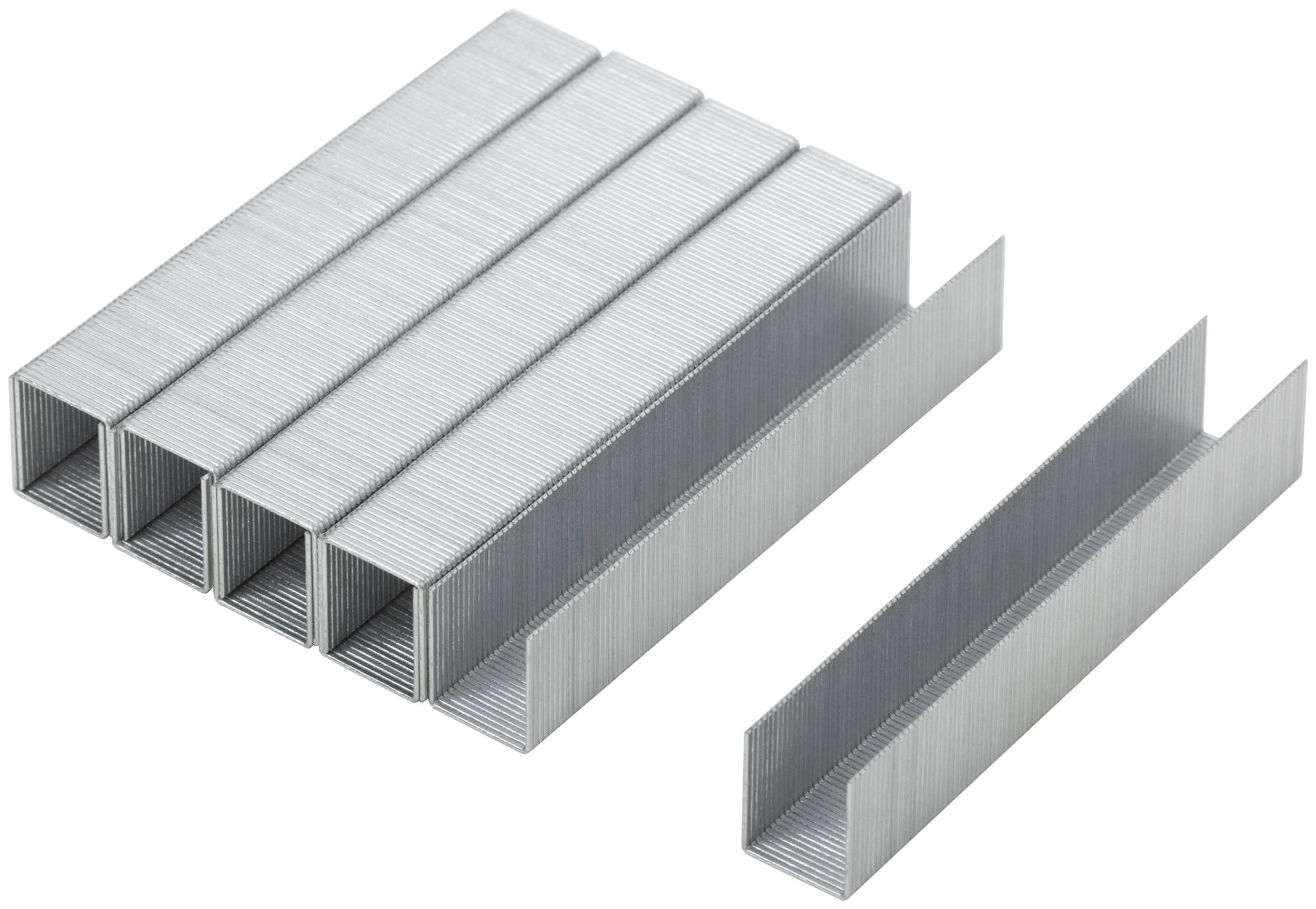 Скобы для степлера закаленные 11,3 мм х 0,7 мм, (узкие тип 53) 14 мм, 1000 шт. (31375М)