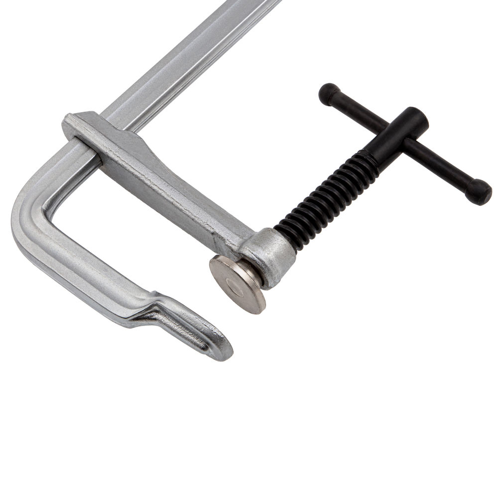 Струбцина F-образная, 100x400мм, кованая Denzel (20471)