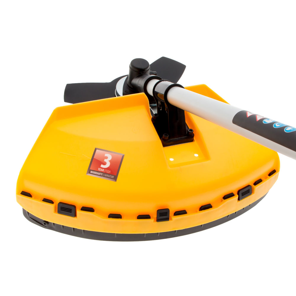 Триммер бензиновый DR-43, 43 см3, неразъемная штанга, состоит из 2 частей Denzel (96273)