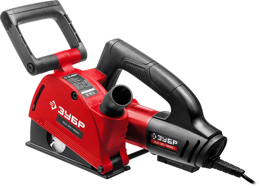 Штроборез (бороздодел) d 125 мм, 1200 Вт, ширина 30 мм ЗУБР ЗШ-30-1200 Т