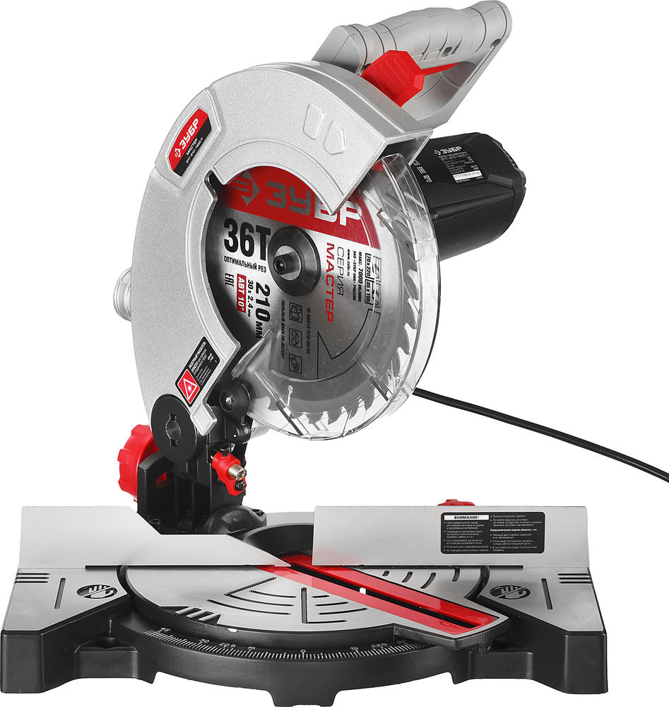 Пила торцовочная d 210 х 30 мм 1300 Вт ЗУБР ЗПТ-210-1400 Л ЗПТ-210-1400 Л