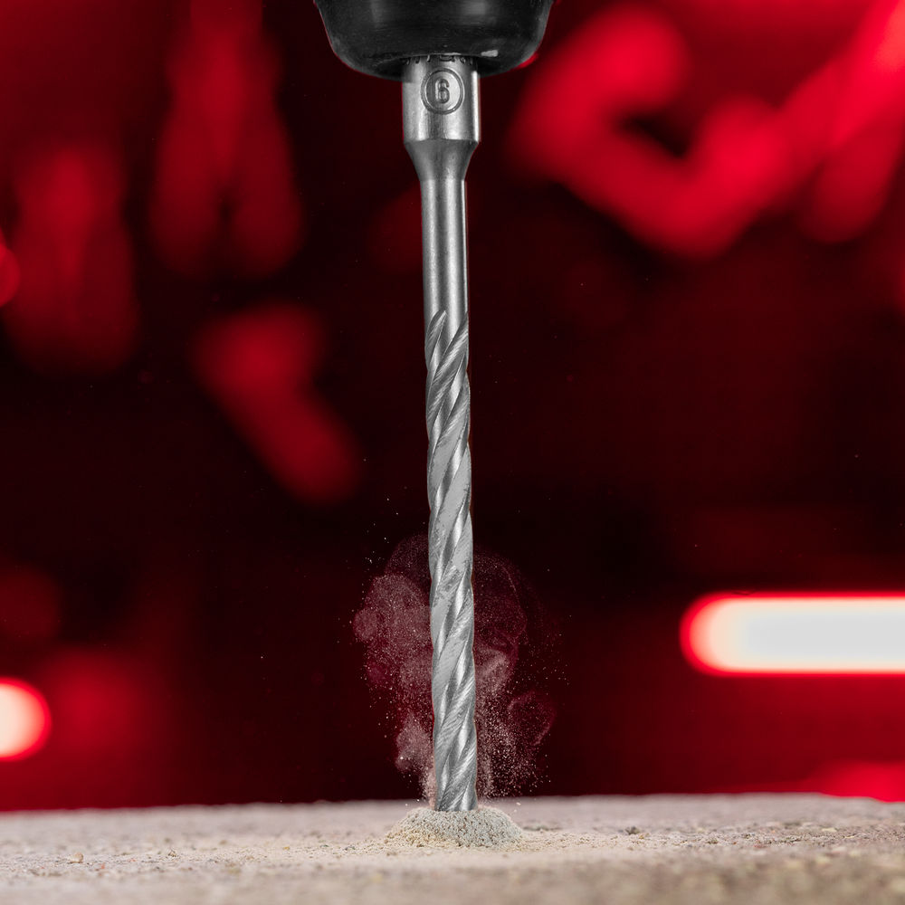 Бур по бетону, 6 x 160 мм, SDS Plus c крестовой пластиной Matrix (70636)