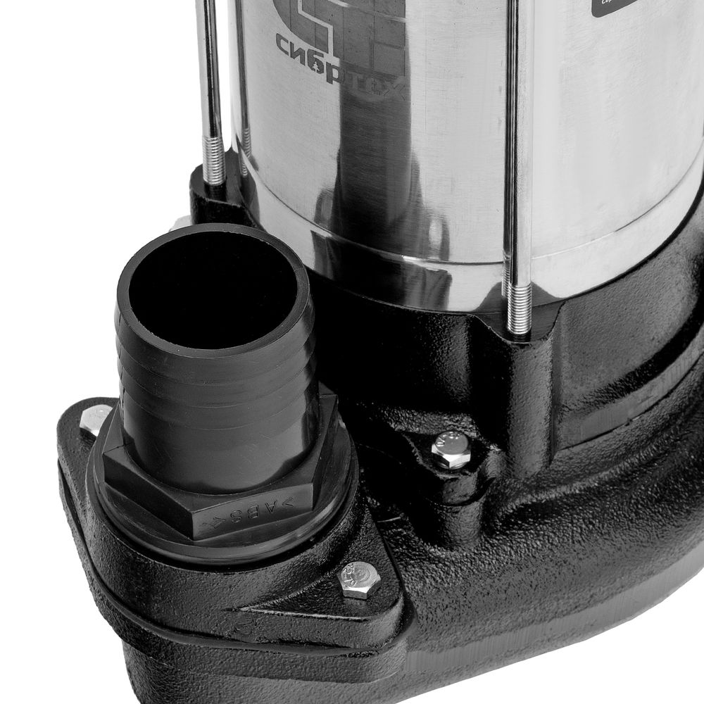 Фекальный насос СФН750, 750 Вт, напор 16 м, 22000 л/ч Сибртех (99803)