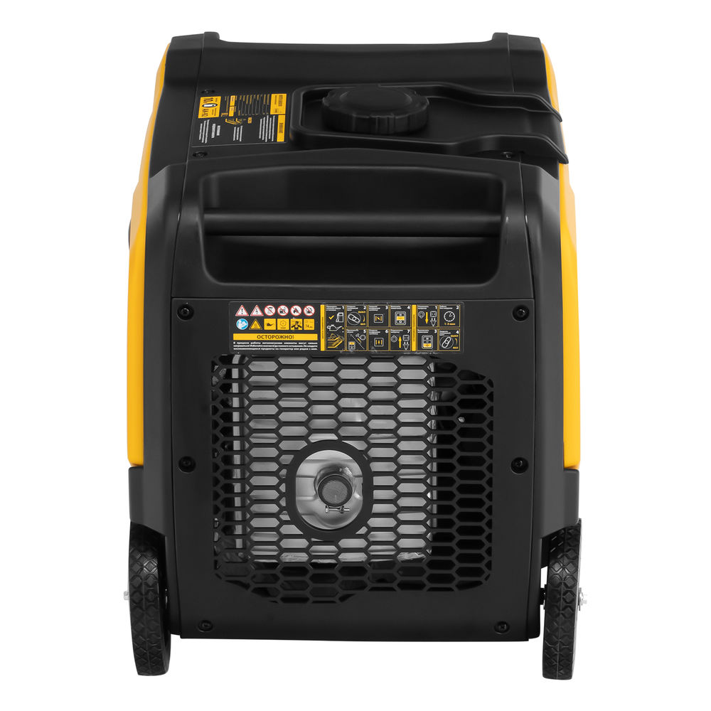 Генератор инверторный GS-4500iSE, 4,5 кВт, 230 В, закрытый корпус, электростартер DENZEL (94714)