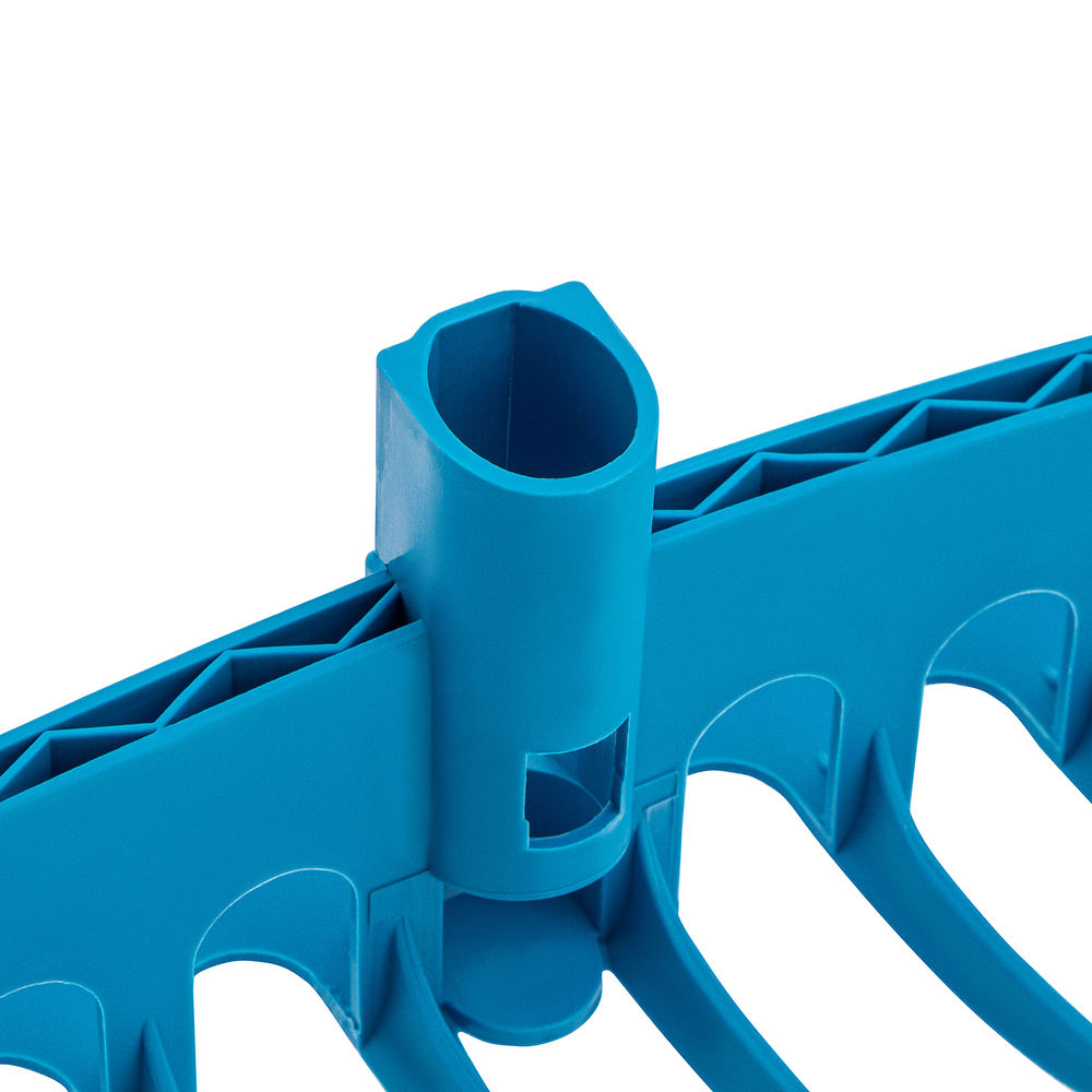 Грабли пластиковые, 400 мм, 12 прямых зубьев, усиленные, Luxe, Palisad (61732)