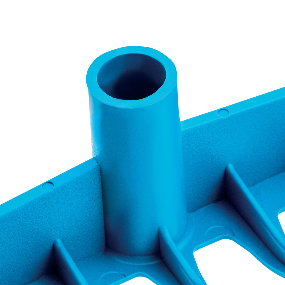 Грабли пластиковые, 430 мм, 13 прямых зубьев, усиленные, без черенка, Luxe, Palisad (61738)