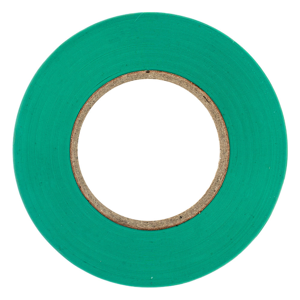 Изолента ПВХ, 19 мм х 20 м, зеленая, 150 мкм Matrix (88781)
