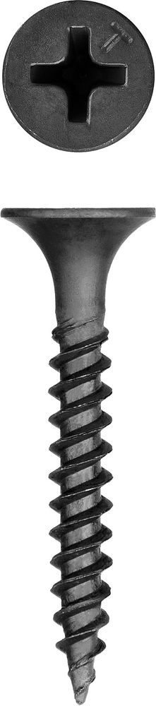 Саморез гипсокартон-металл СГМ, 30 х 3.5 мм, фосфатированное покрытие, 6500 шт KRAFTOOL 3001-30