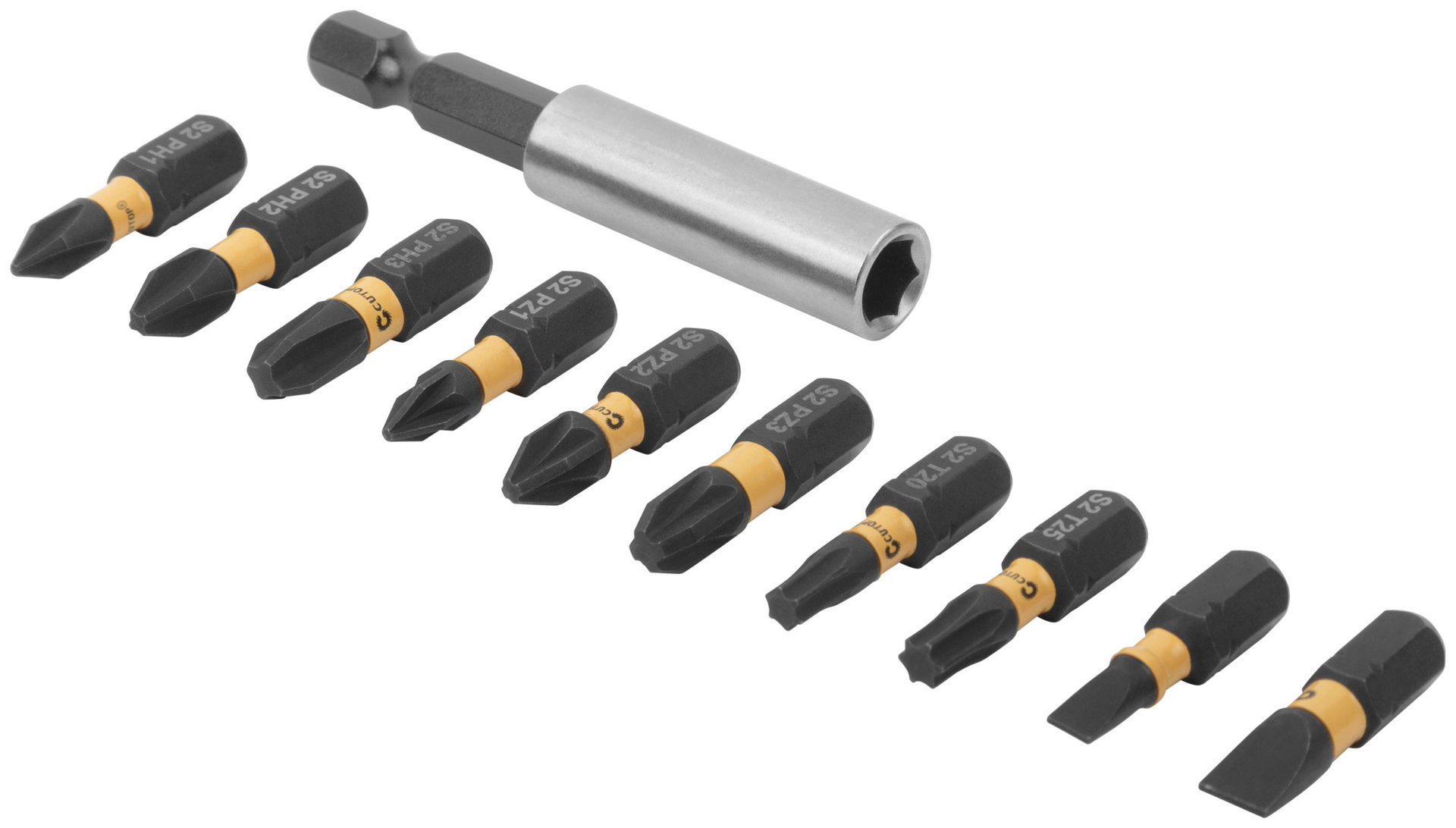 Набор торсионных бит 25мм Компактный, Cutop profi plus, 11 предметов (83-871)