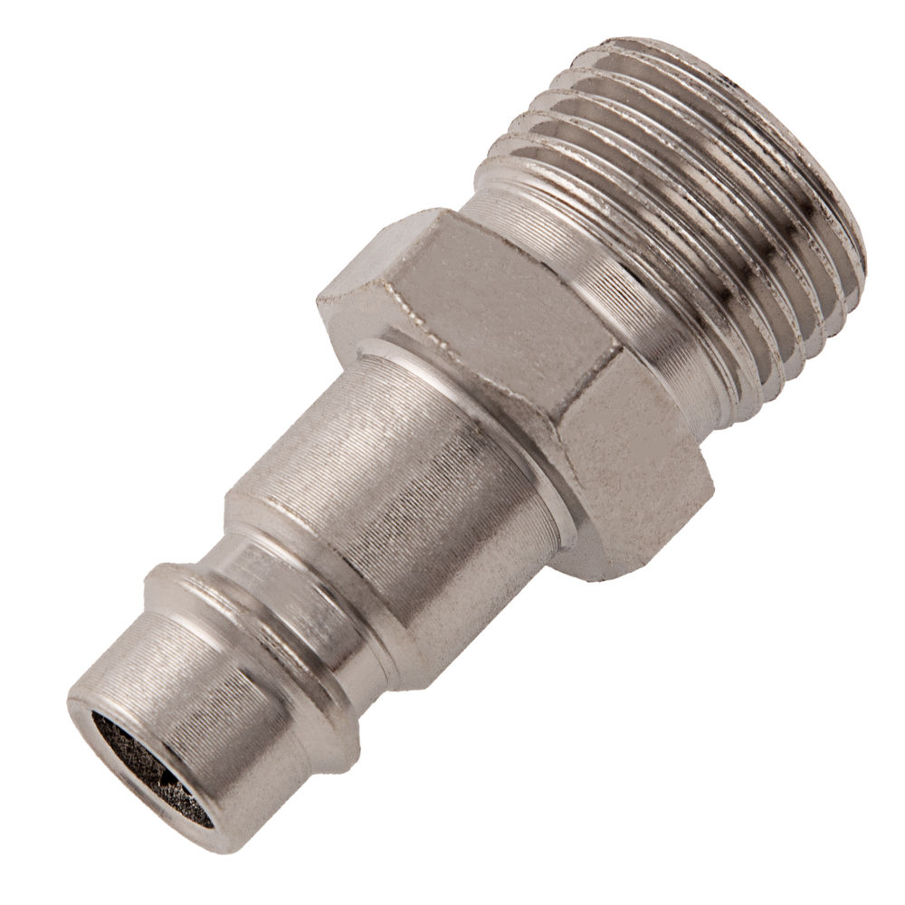 Ниппель универсальный быстросъемный (папа) 3/8, внешняя резьба, 2 шт, Stels (57059)