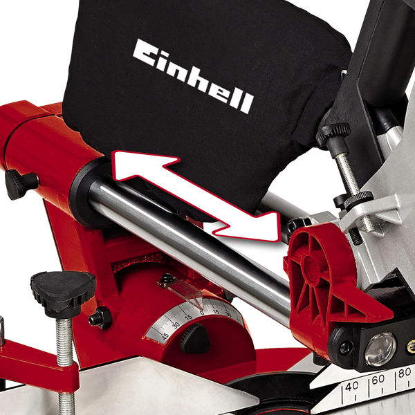 Пила торцовочная Einhell TE-SM 2131 Dual, 1600Вт,210х30мм,пропил 310х65мм,расширители X-Tend (4300860)
