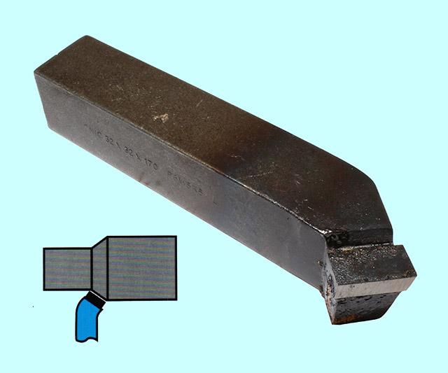 Резец проходной отогнутый 40х40х200 Р6М5К5 левый DIN 4972 CNIC