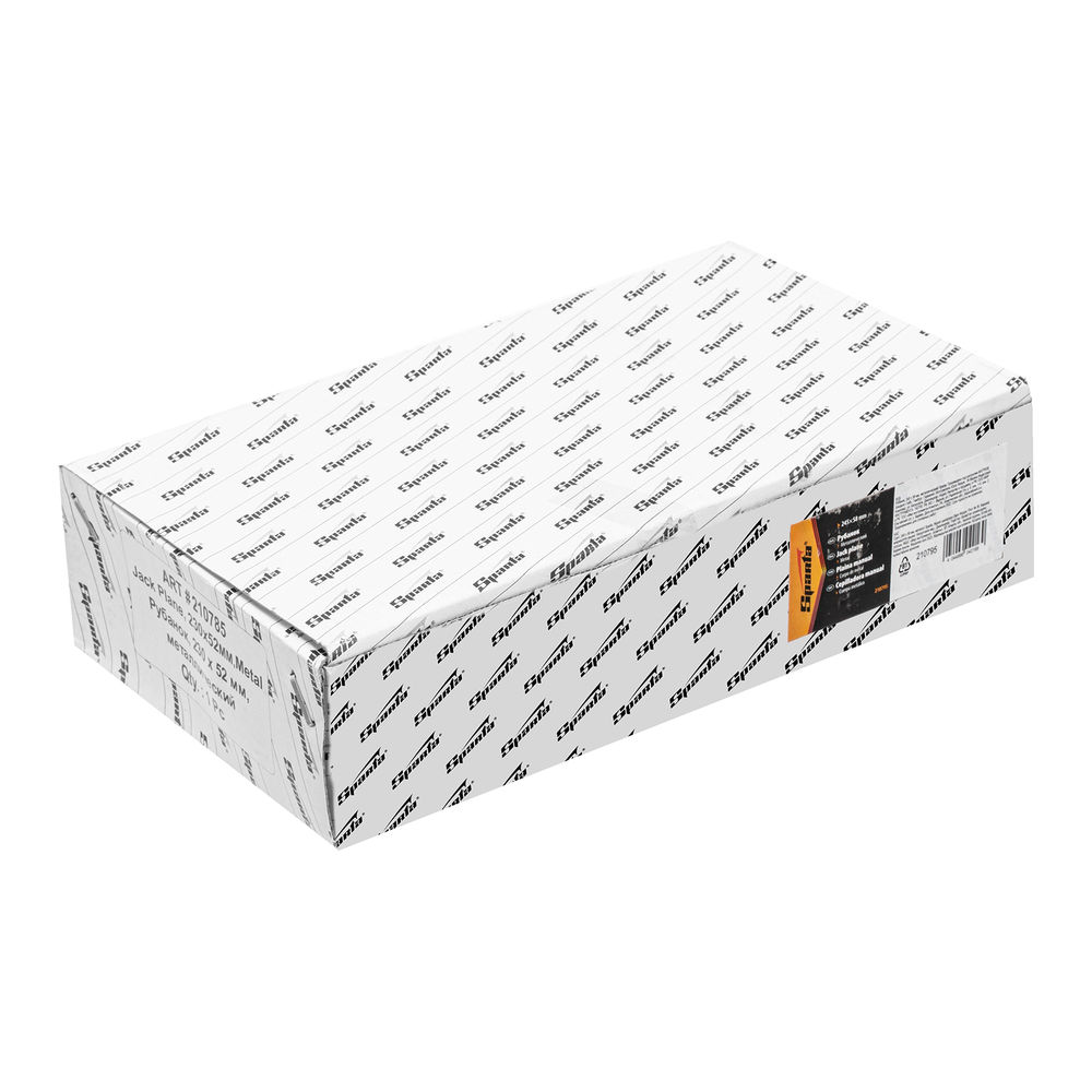 Рубанок, 245 х 58 мм, металлический Sparta (210795)