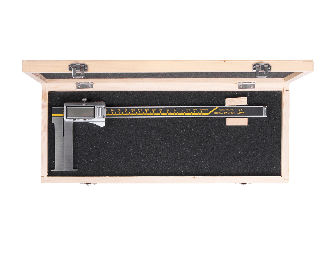 Штангенциркуль для внутренних канавок ШЦЦСК-1-240 0,01 (40-240) электронный губки 80мм SHAN