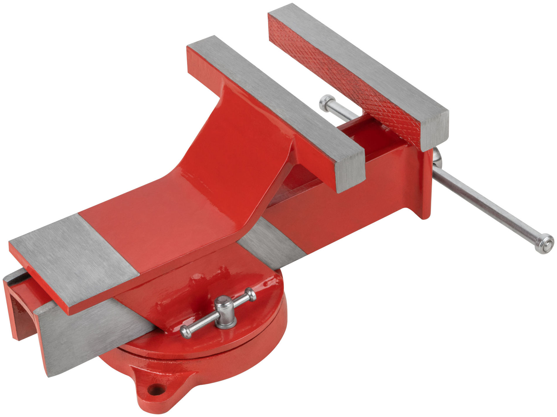 Тиски слесарные поворотные стальные 150 мм ( 6 кг) (59598)