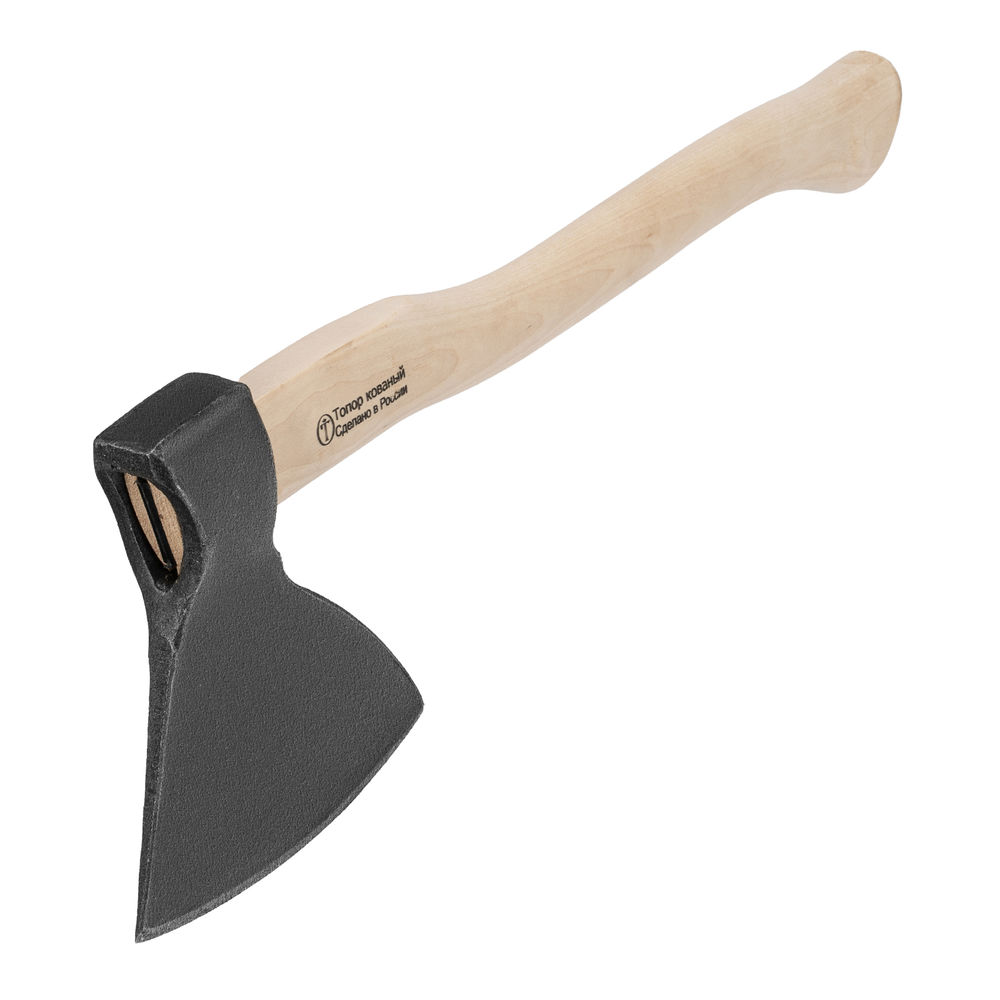 Топор кованный, в сборе, 1900/2100 г, деревянное топорище, 500 мм, М2, Мясоруб, г. Вача Россия
