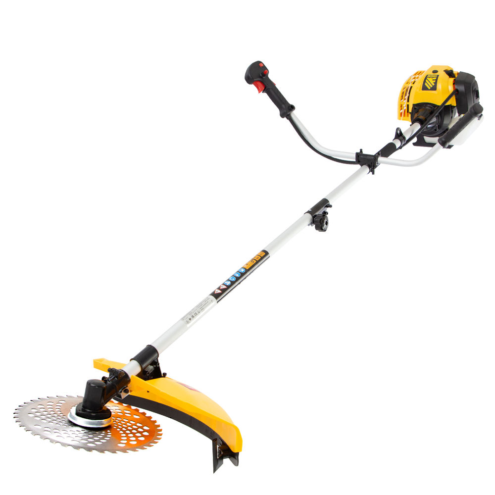 Триммер бензиновый DT 52S, 52 см3, 3 л. с, разъемная штанга, состоит из 2 частей Denzel (96227)