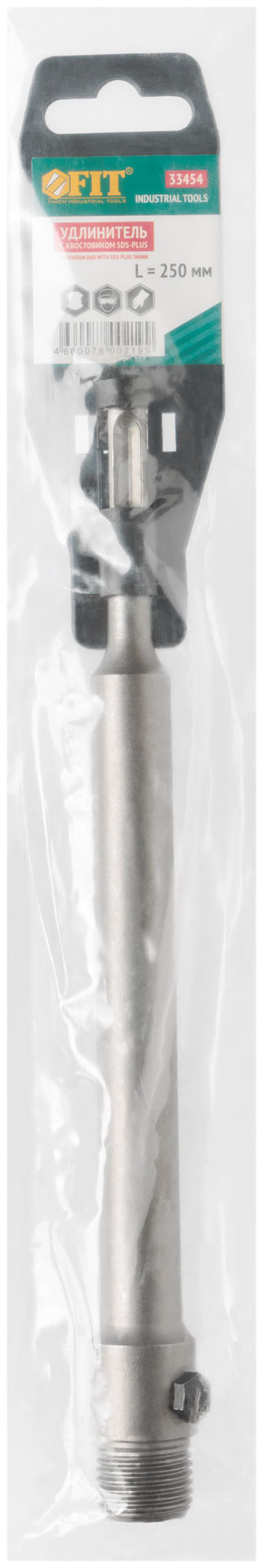 Удлинитель с хвостовиком SDS-PLUS для коронок по бетону, резьба М22, длина 250 мм (33454)