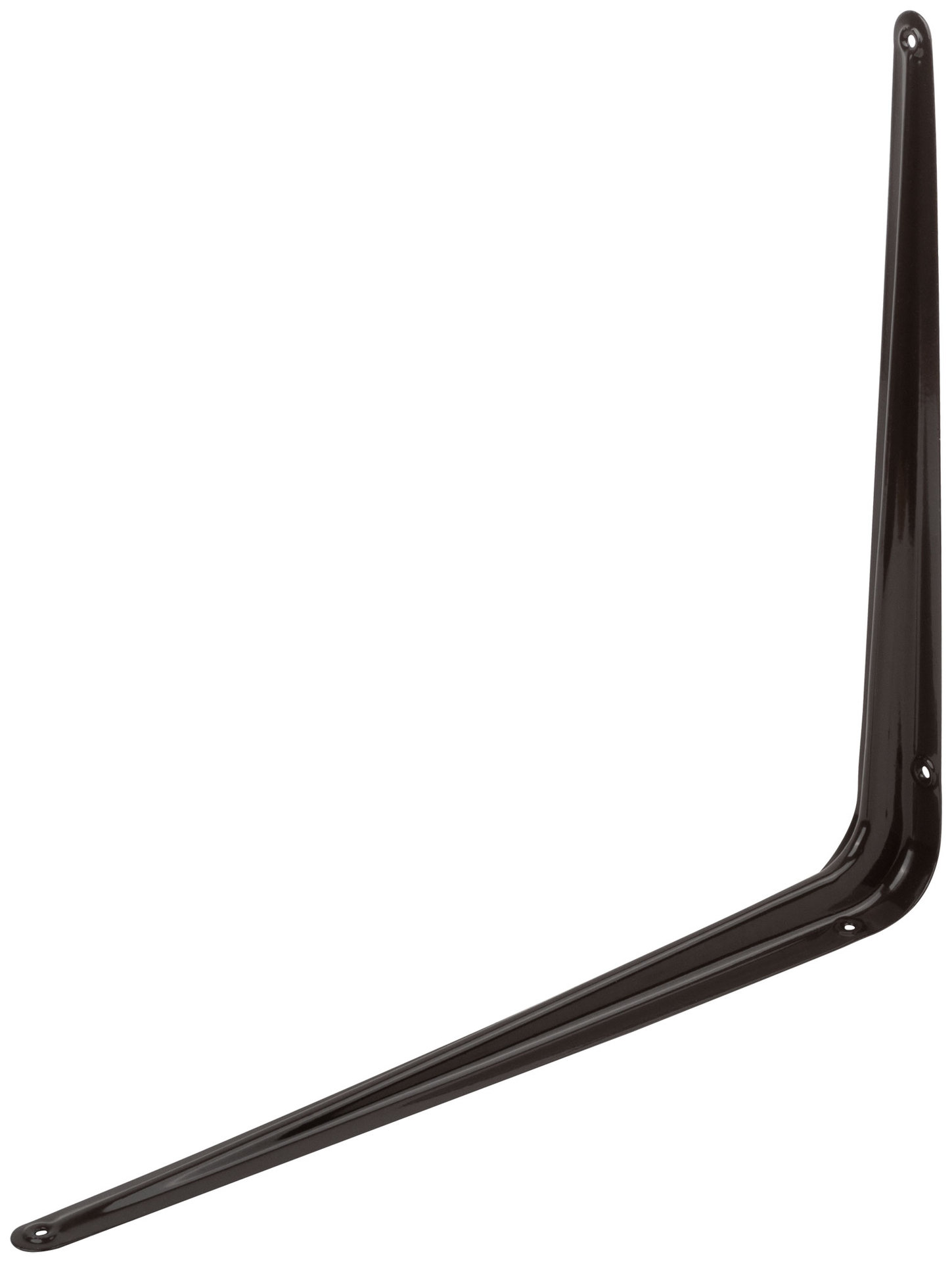 Уголок-кронштейн коричневый 350х400 мм (1,0 мм) (66083)