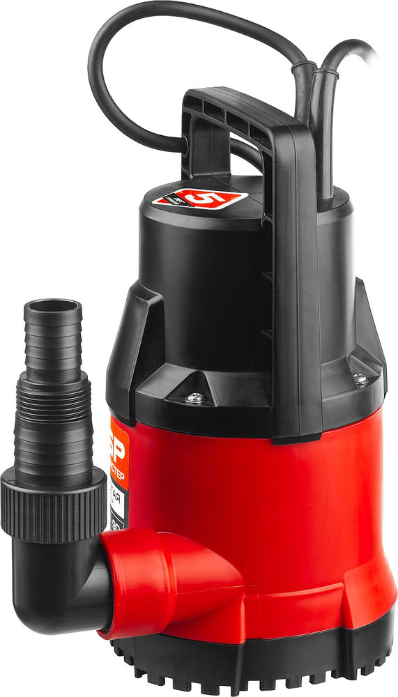 Насос дренажный 250 Вт, с минимальным уровнем откачки ЗУБР НПЧ-М1-250