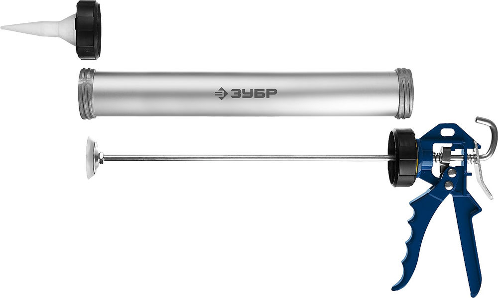 Пистолет для герметика закрытый 600 мл ЗУБР Профессионал 06633-60