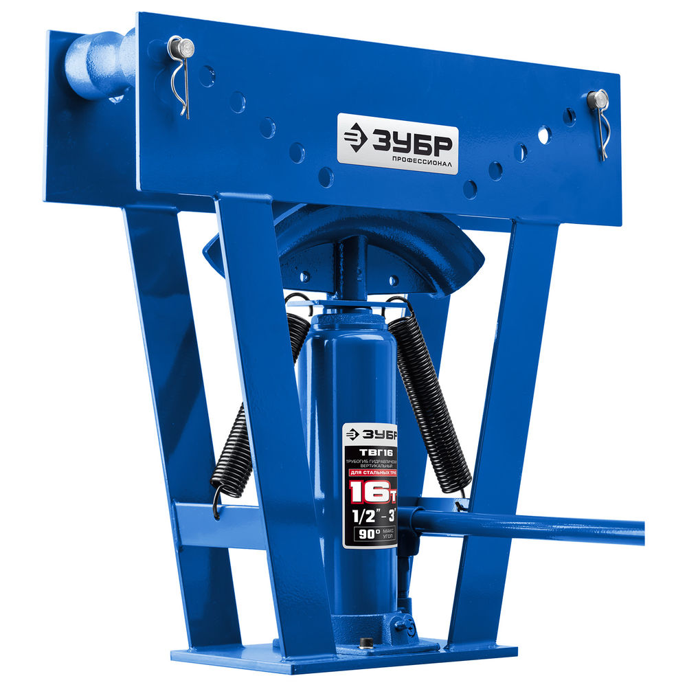 Трубогиб ручной вертикальный гидравлический 16 т ЗУБР ТГВ-16 Профессионал 43078-16_z01