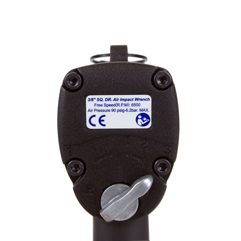 Гайковерт пневматический ударный 3/8 407 Нм (41,5 кГм), суперкомпактный, jumbo hammer, Licota, PAW-040543