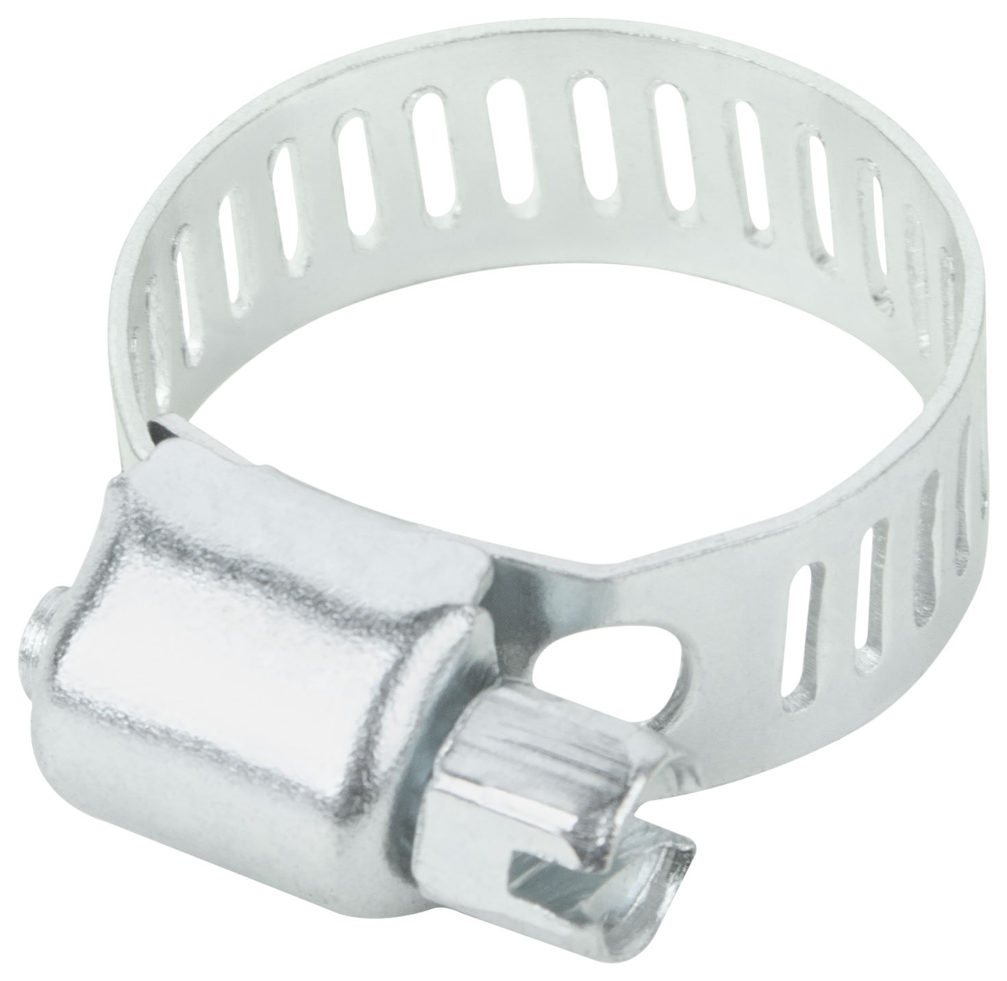 Хомуты, оцинкованная сталь, набор 5 шт., 11-20 мм (64242)