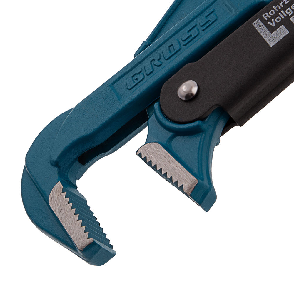 Ключ трубный рычажный 2, №3, цельнокованый, CrV, тип L Gross