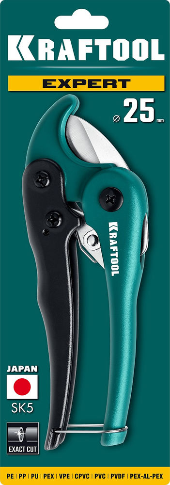 Высокоскоростной труборез по металлопластиковым и пластиковым трубам до 25 мм KRAFTOOL 23381-25_z01