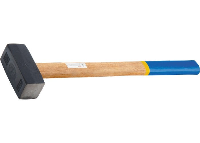 Кувалда, 7000 г, кованая головка, деревянная рукоятка Сибртех (10934)