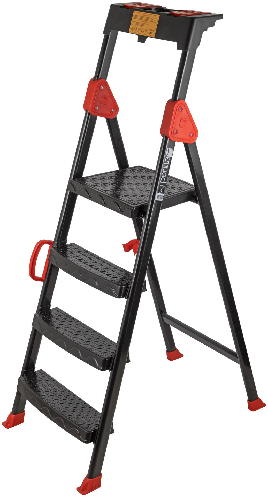 Лестница-стремянка стальная Comfort, 4 ступени (65377)