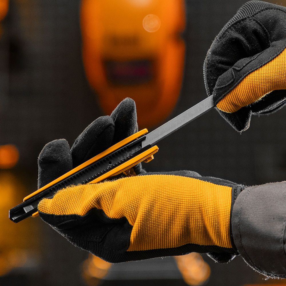 Лезвия, 9 мм, сталь SK5 - 0,4 мм, 10 штук Denzel (79300)