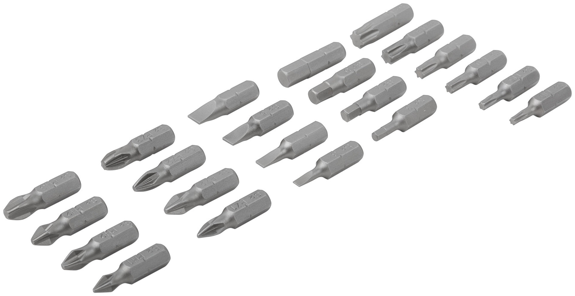 Набор бит в пластиковом боксе Ёжик, Cutop profi, 23 предмета (83-868)