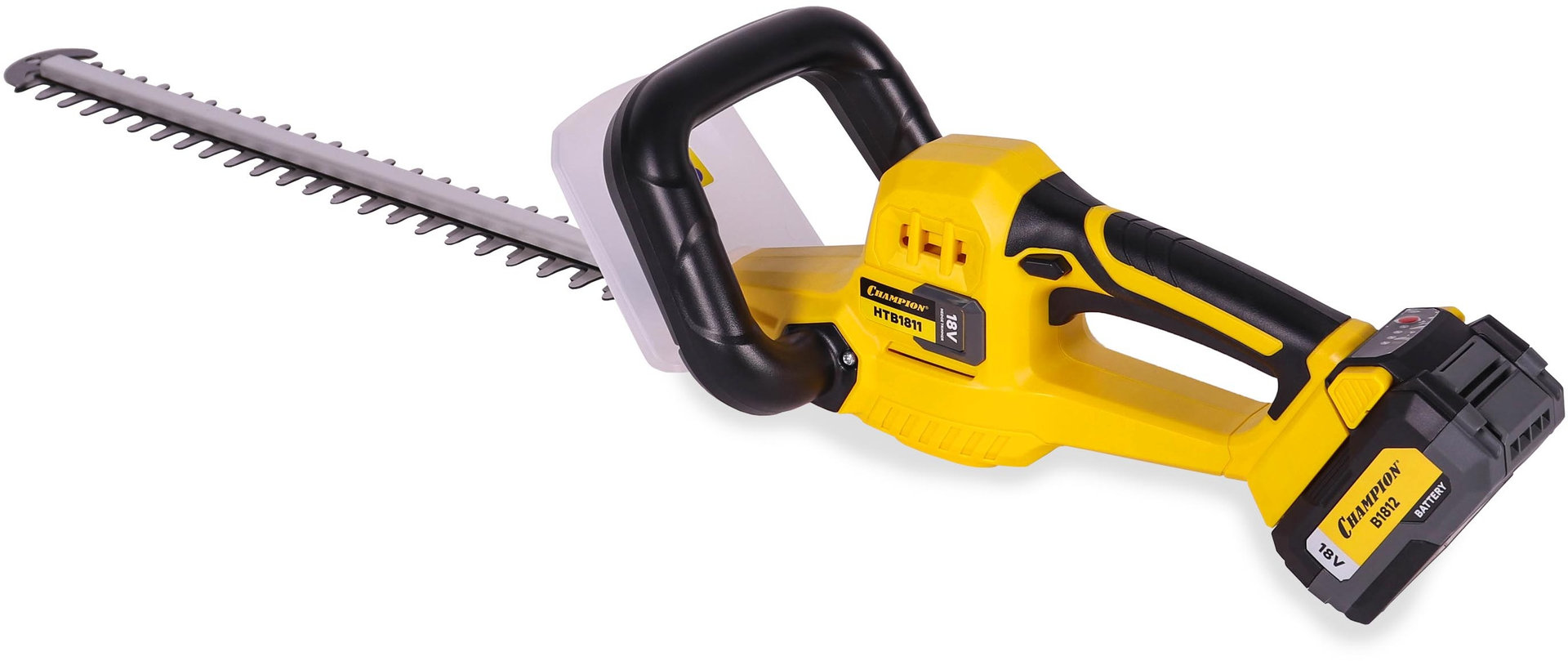 Ножницы аккумуляторные CHAMPION HTB1811 (18В4Ач Li-ion 510мм2,1кг100мин15мм1300ход/мин безАКБиЗУ) (HTB1811)