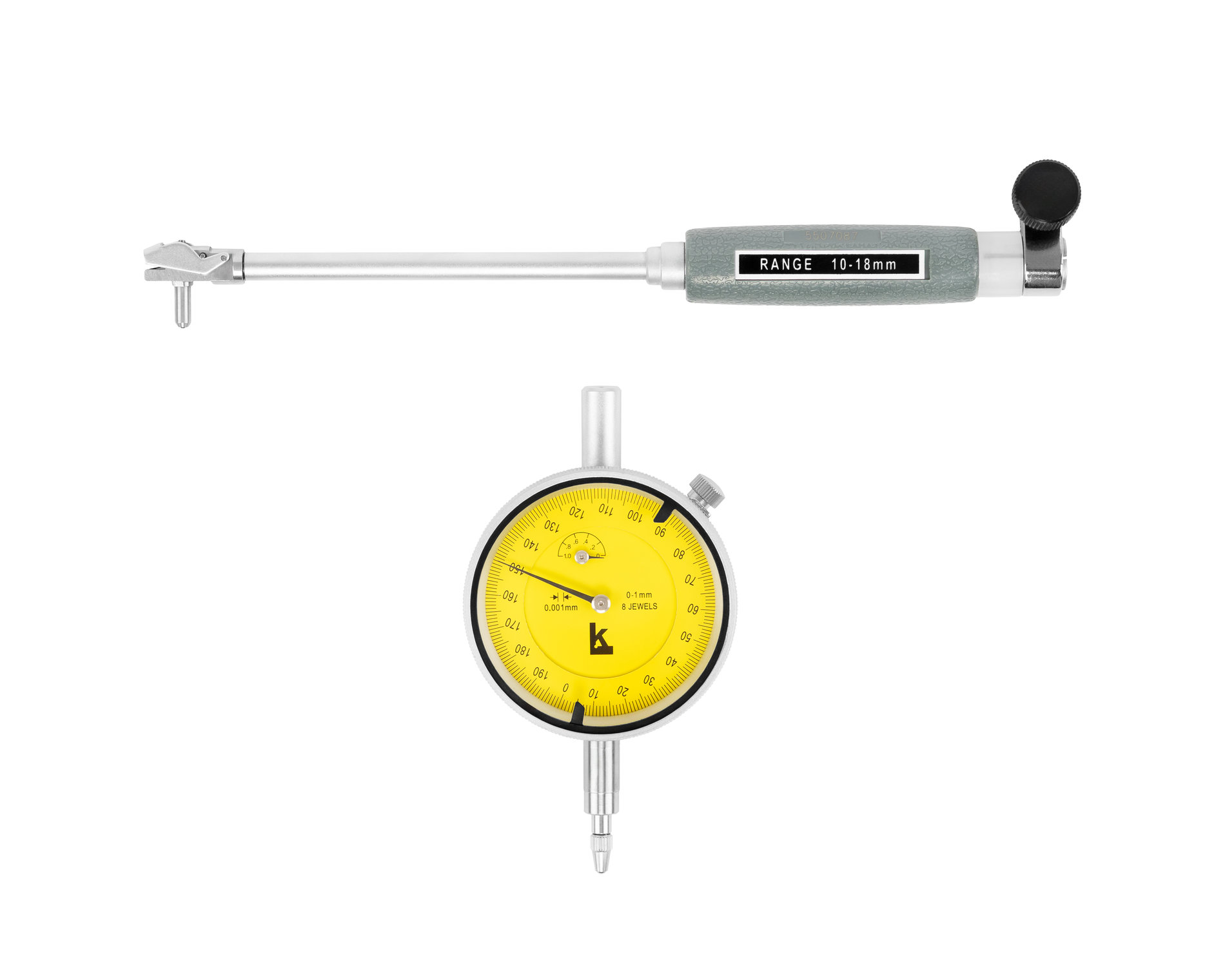 Нутромер индикаторный НИ повышенной точности 10-18 0,001 КЛБ