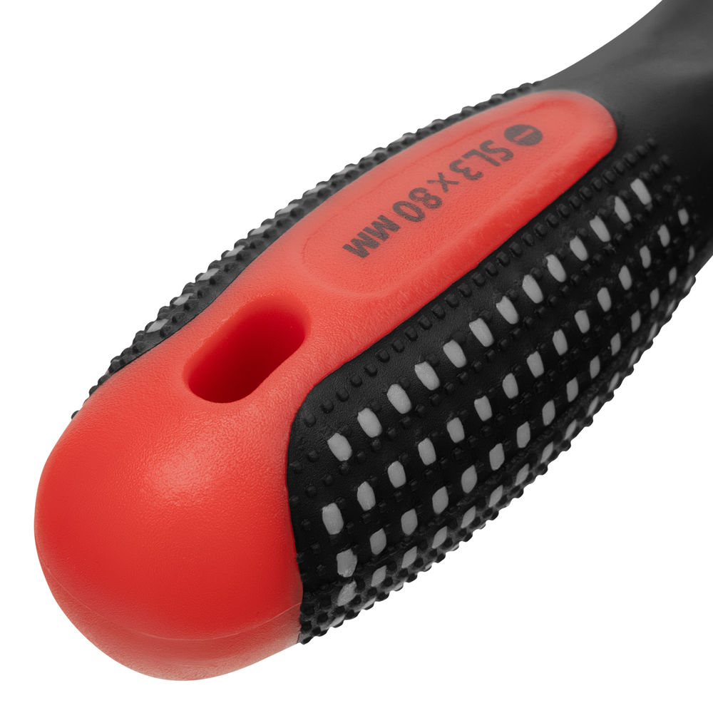Отвертка Fusion, SL3 х 80 мм, CrV, трехкомпонентная рукоятка Anti slip Matrix